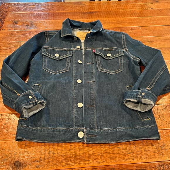 Ladies Levi’s Denim Jacket Size Medium - Picture 1 of 8